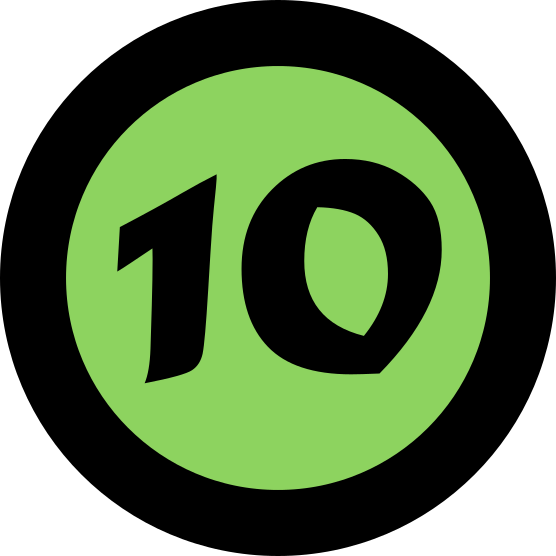 odznak za dosažení 10. úrovně