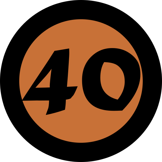 odznak za dosažení 40. úrovně